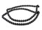 The Bead Chest Matte Round Black Onyx Beads (8mm): Organic Gemstone Round Spherical Energy Stone Healing Power Crystal for Jewelry Bracelet Mala Necklace Making